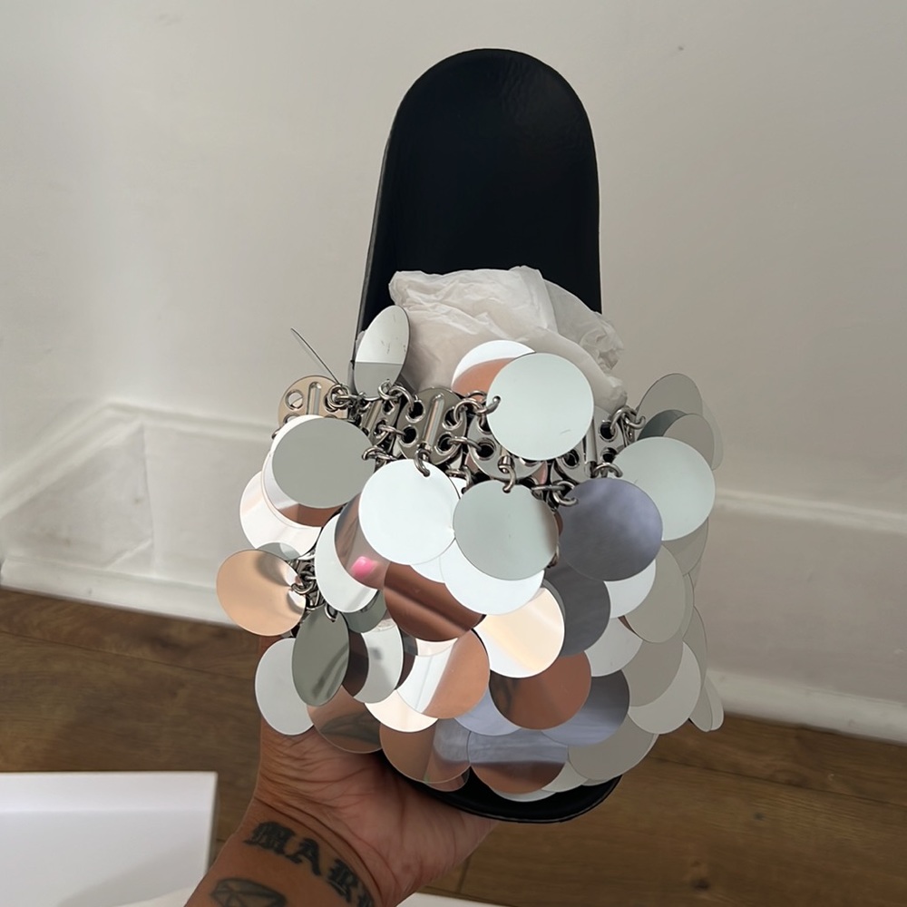 Paco Rabanne Sparkle Sandal 🩴 - Picture 4 of 6